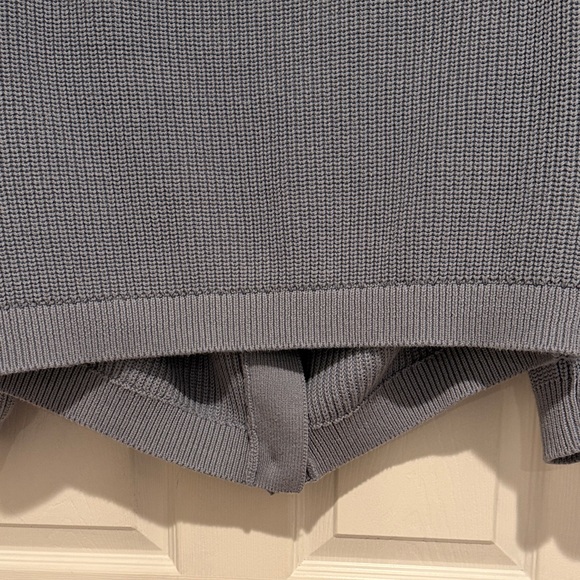 H&M Dusty Blue Ribbed Button-Front Cardigan - Picture 9 of 15